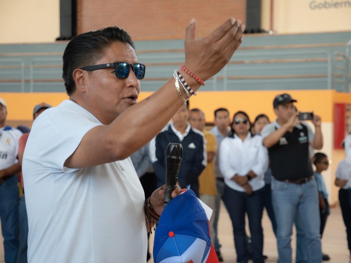 Alcalde de Rumiñahui recorre Coliseo de San Pedro de Taboada 